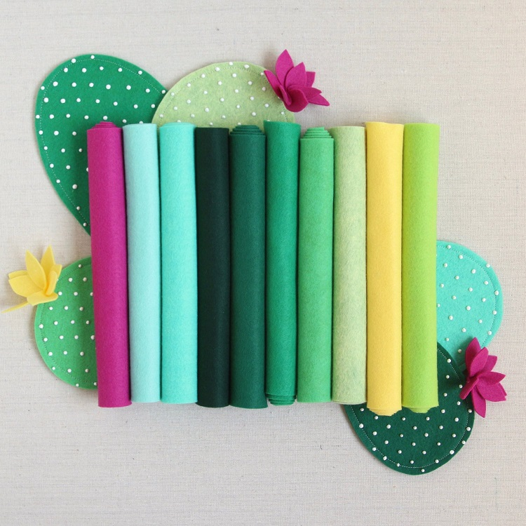 THINH GIA HUY - Tgh - Vải Xăm Kim (felt) Màu - 50 THINH GIA HUY - Tgh - Vải Xăm Kim (felt) Màu - 50